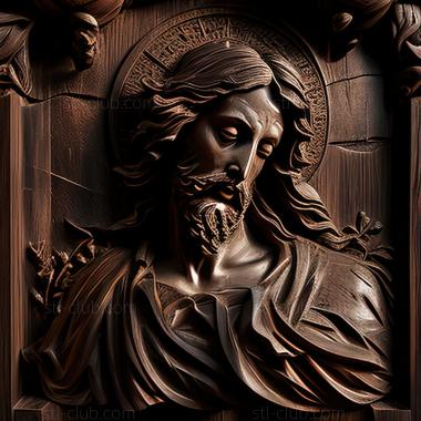 3D model st jesus (STL)